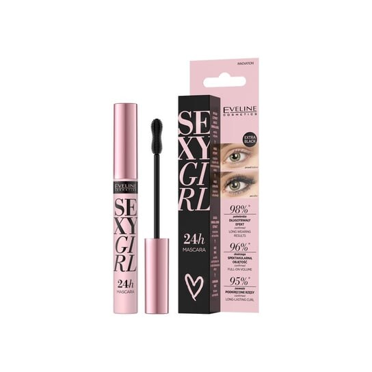 

Сексуальная девушка, тушь для ресниц, 10 мл Eveline Cosmetics