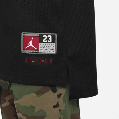 Джерси Jordan Big Kids' 23 Jersey, черный — фото 4