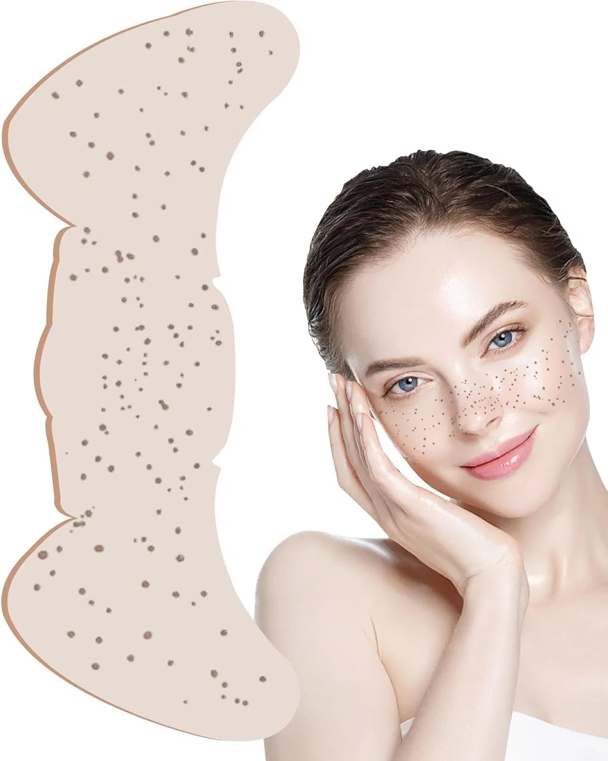 Глиттер для лица Makeup Patch, бренд No brand, 10 шт, цвет 01
