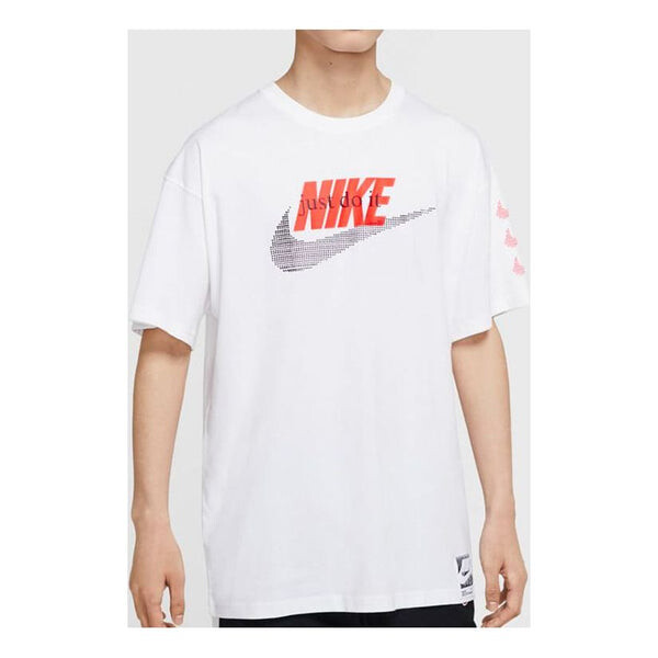 

Футболка sportswear retro pattern printing white Nike, белый