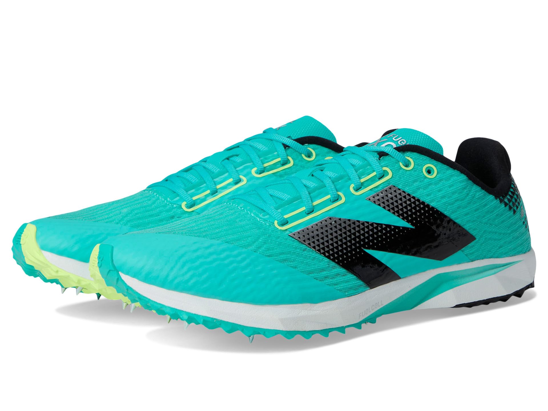 

Кроссовки New Balance FuelCell XC7 v5, цвет Cyber Jade/Black