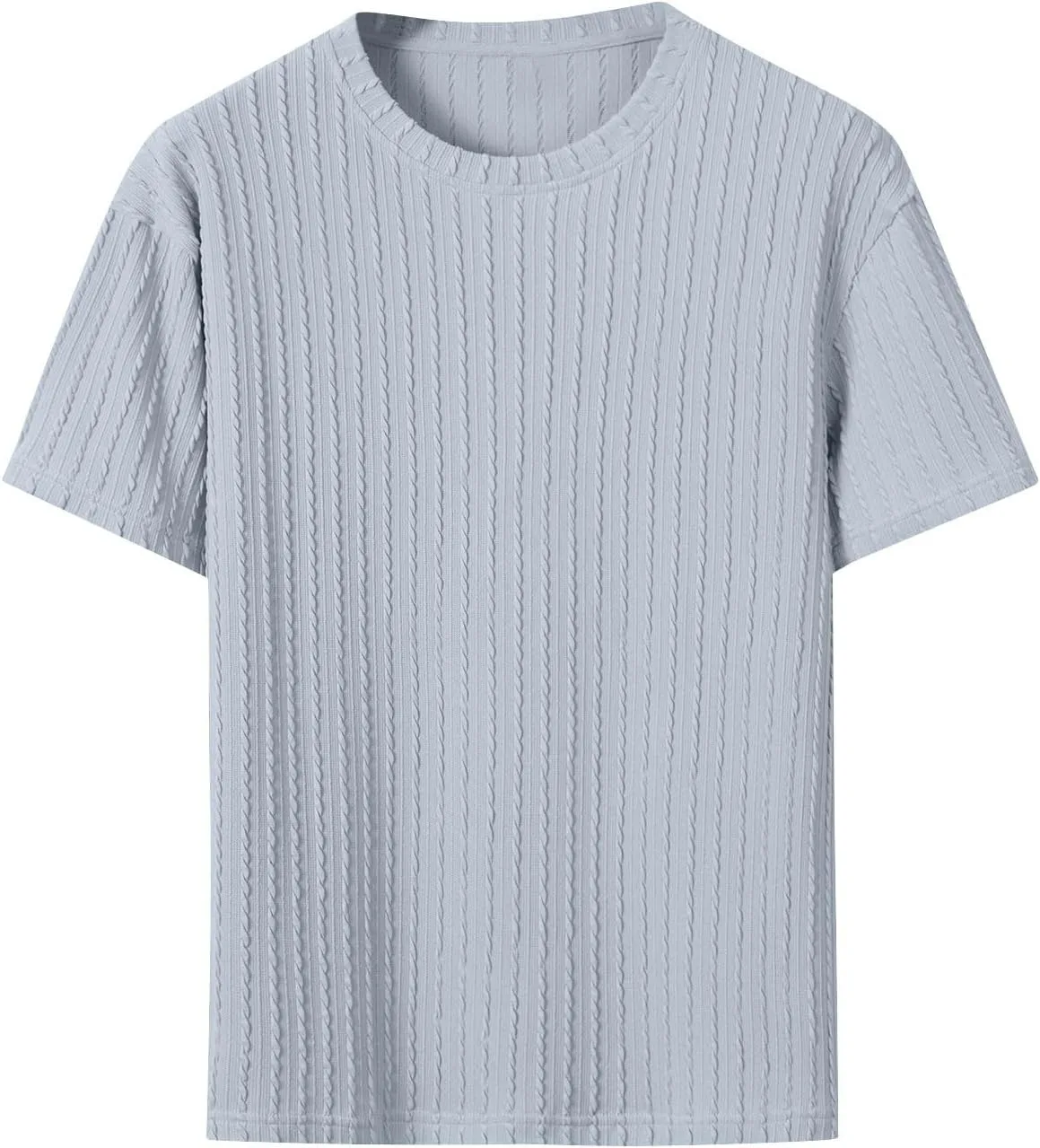 

Мужская футболка NATHGAM с коротким рукавом и круглым вырезом, Casual, Quick Dry