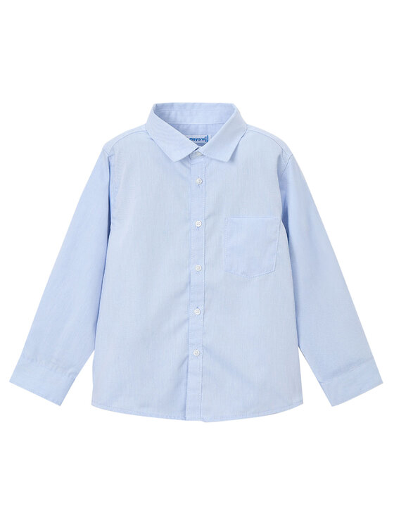 

Рубашка regular fit 146 Mayoral, голубой