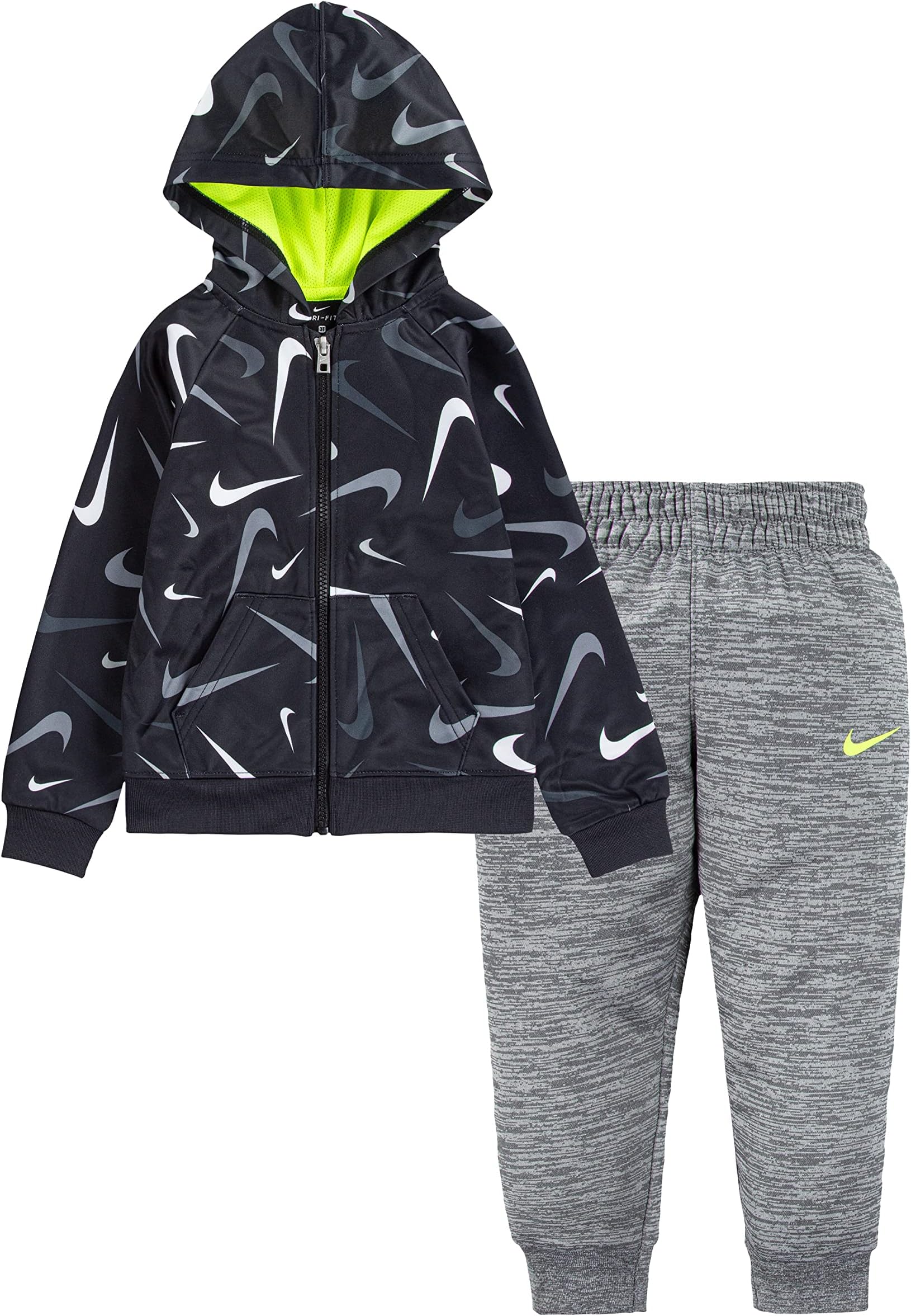 

Детский набор Nike Swooshfetti Parade Therma Set, цвет Carbon Heather