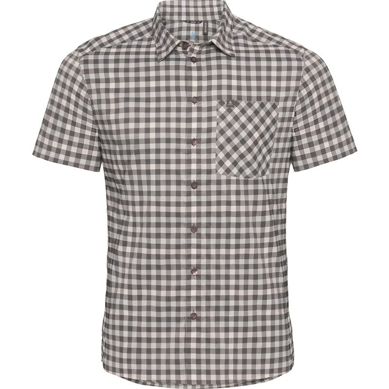 

Wanderhemd "nikko check" Odlo, цвет odlo silver grey - odlo steel