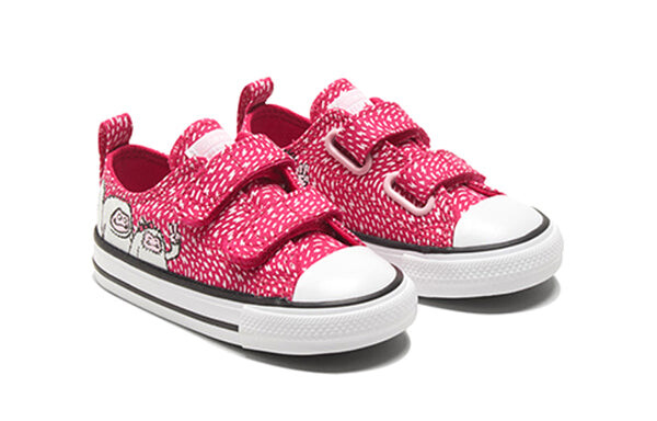 Кроссовки chuck taylor all star 2v pink snowman low 'pink blue' Converse, розовый — фото 3