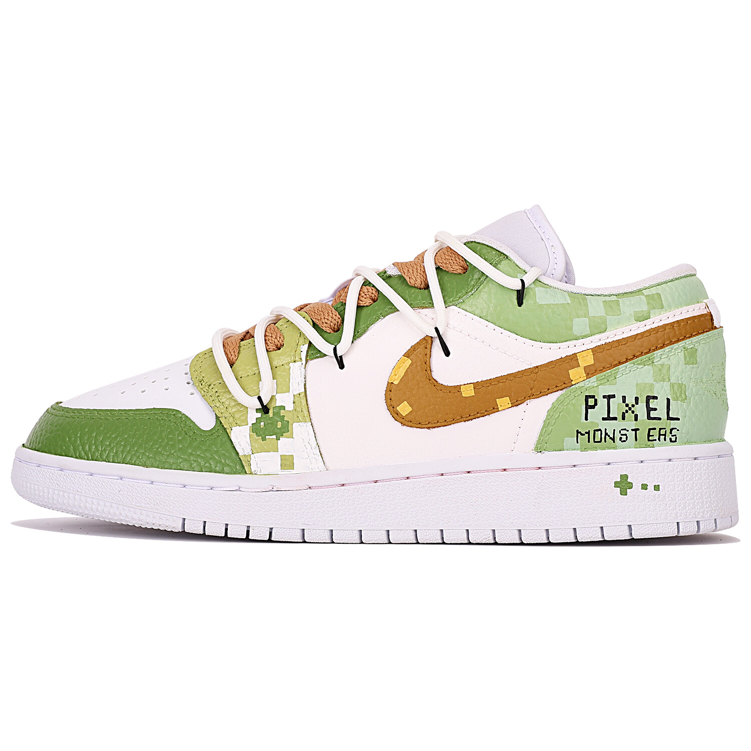 

Баскетбольные кроссовки Air 1 Vintage женские с низким верхом, зеленый/белый Jordan