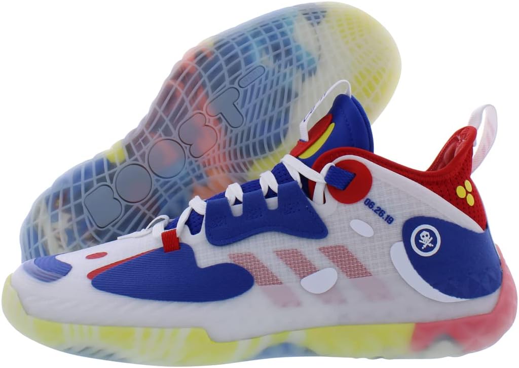 

Баскетбольные кроссовки Adidas Unisex Harden Vol. 5 Futurenatural, белый/красный/синий
