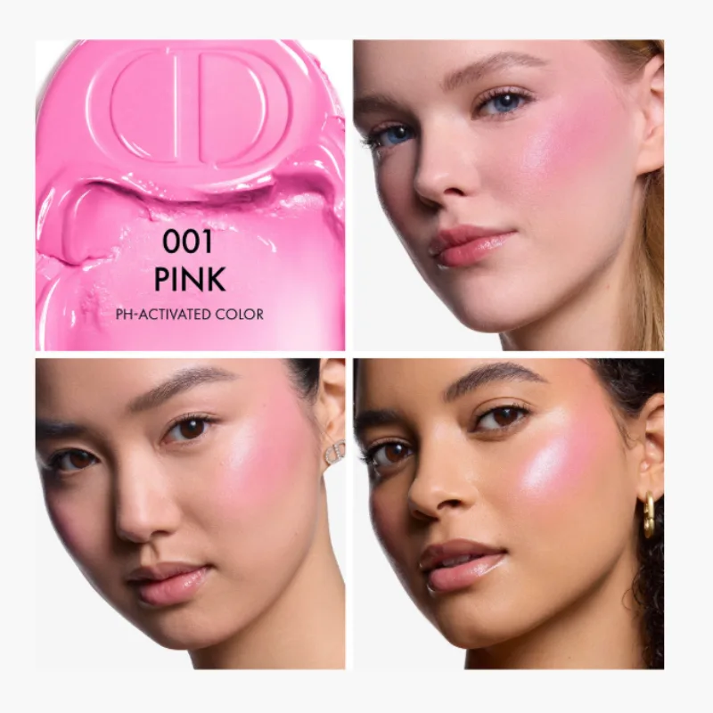 DIOR Румяна-стик Rose Radiance 26 Spring New Color Launch, стойкие с блеском, 6 г, #103 Toffee — фото 3