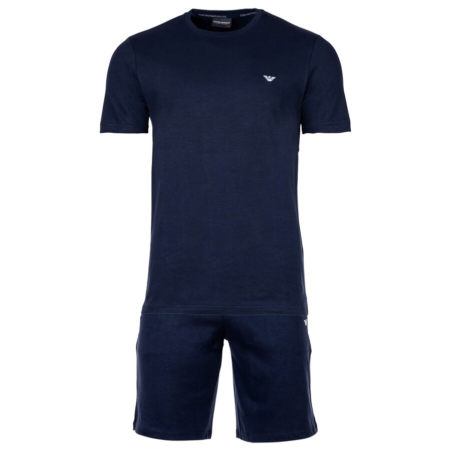 

Пижама Emporio Armani Short Pajamas, морской синий