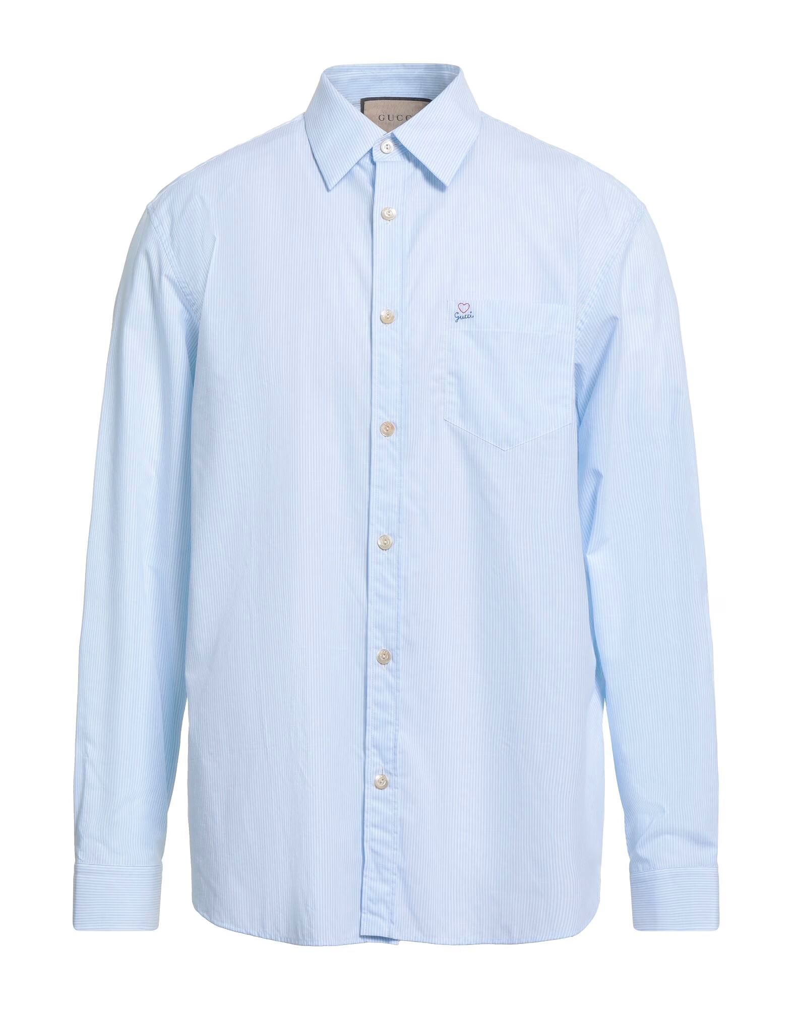 

Рубашка Gucci, светло-голубой