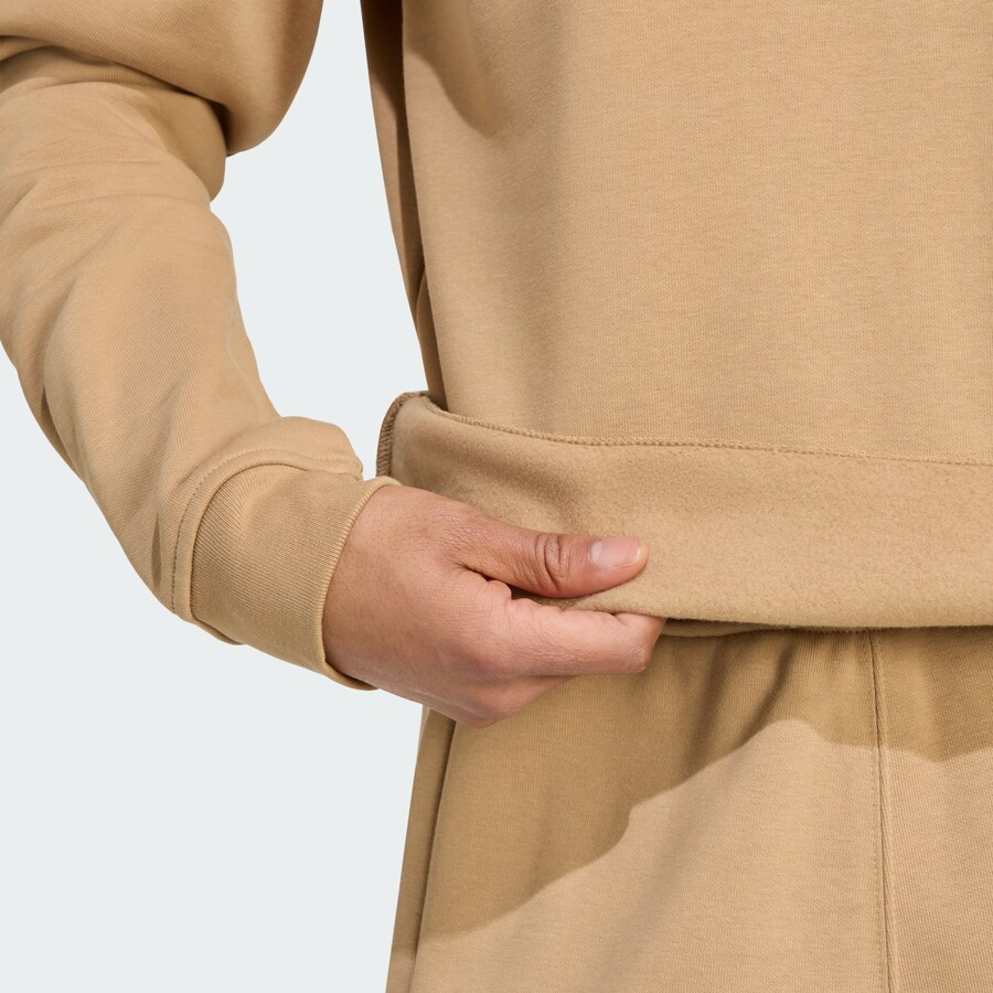 Толстовка ADIDAS ORIGINALS Trefoil Essentials, цвет Cappuccino — фото 4