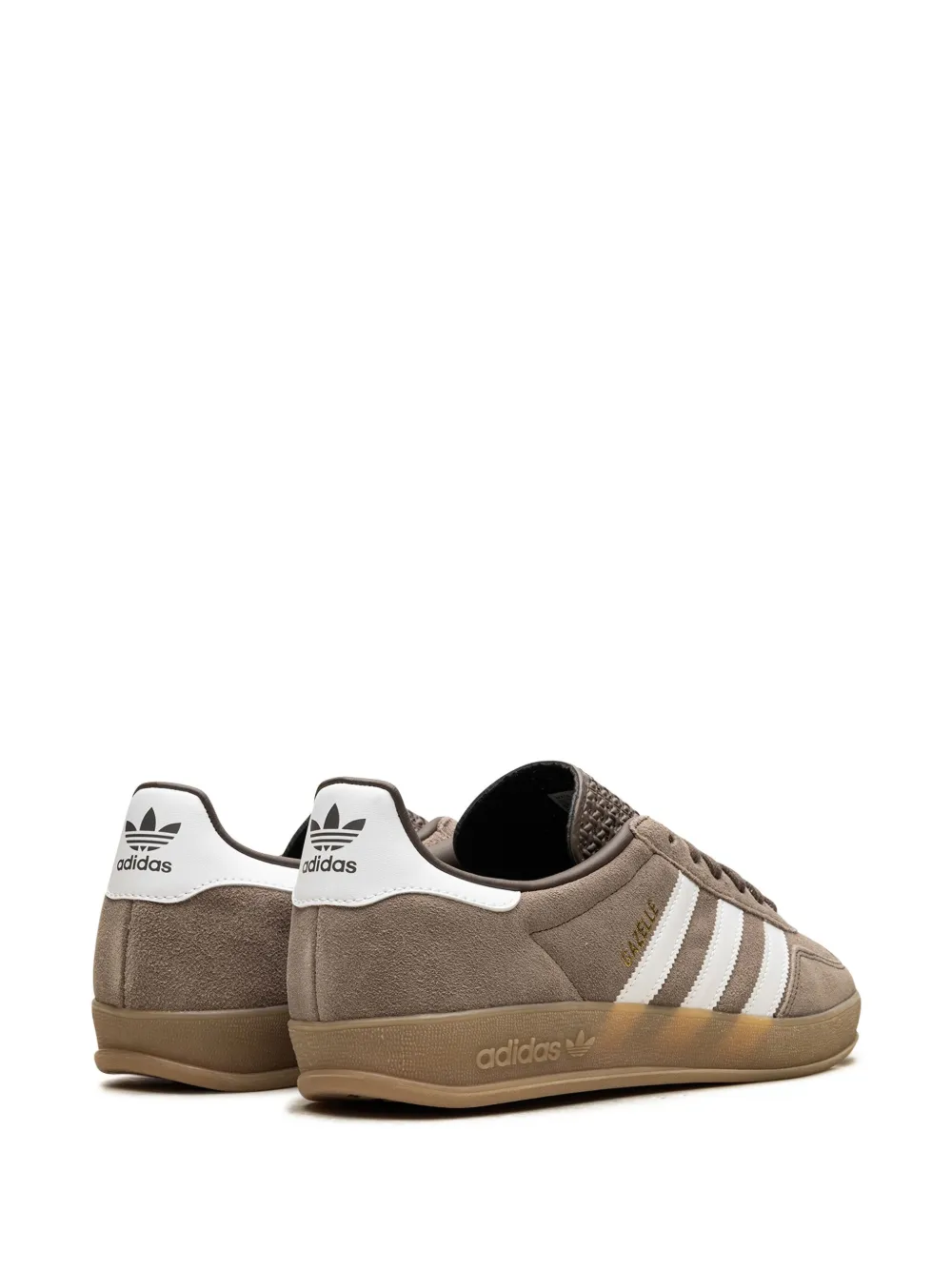 Кроссовки Gazelle Indoor Adidas, коричневый — фото 3