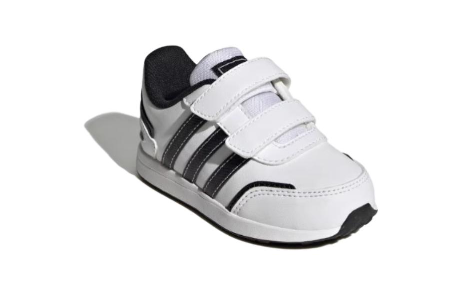 Adidas Neo Vs Switch 3 Амортизирующие Износостойкие Низкие Кроссовки для Малышей Белый Черный — фото 4