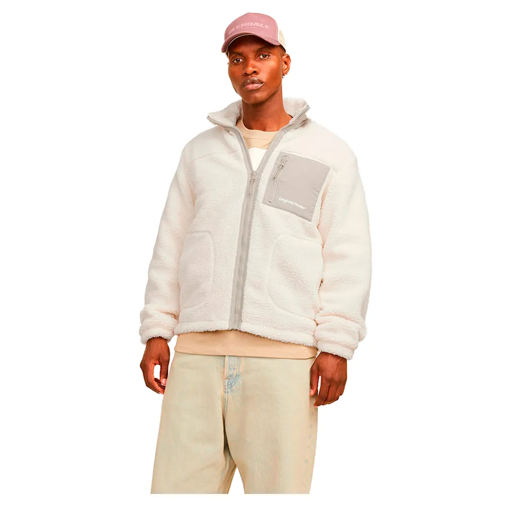 

Куртка Jack & Jones Vesterbro Teddy Aw24, белый