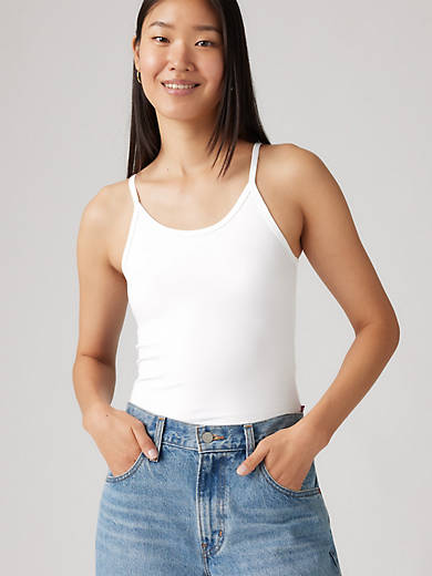 

Мягкая эластичная майка Levi's, цвет White