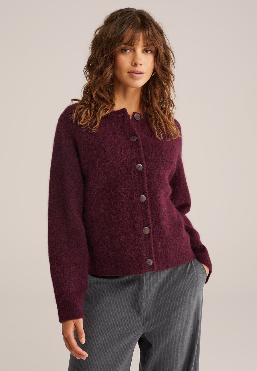 

Кардиган WE Fashion Cardigan, Aubergine/Purple