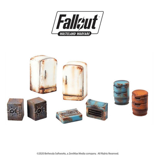 

Фигурки Fallout: Wasteland Warfare Terrain Expansion Boston Searchables
