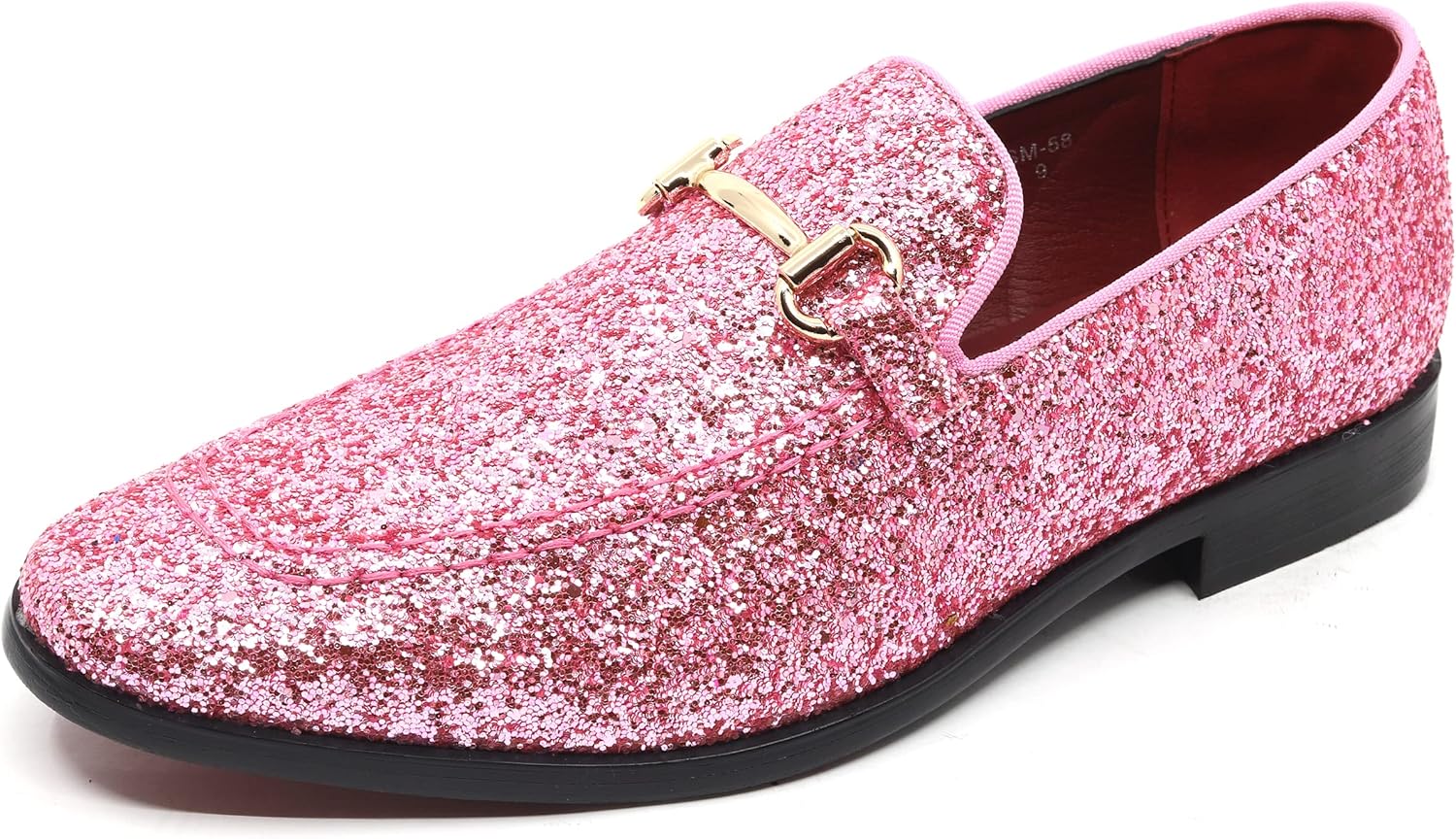 

Мужские бархатные дизайнерские классические туфли смокинг слипоны SM-56 Metrocharm, розовый