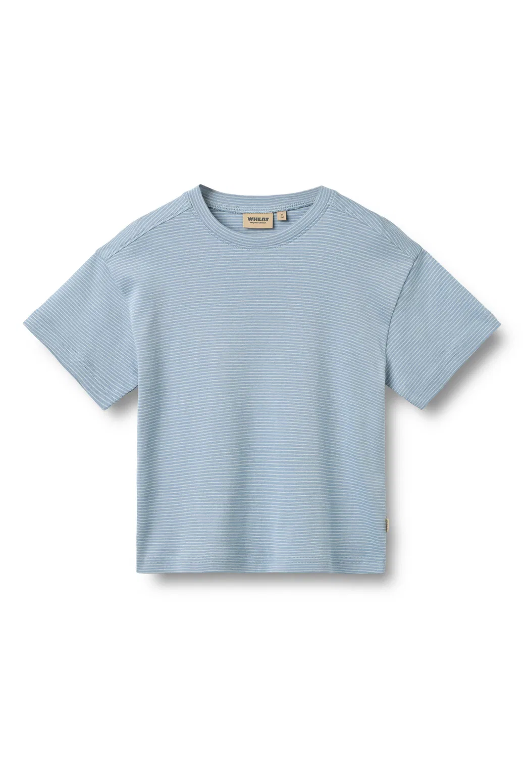Футболка 'Tommy' Wheat, Dusty Blue/White — фото 2