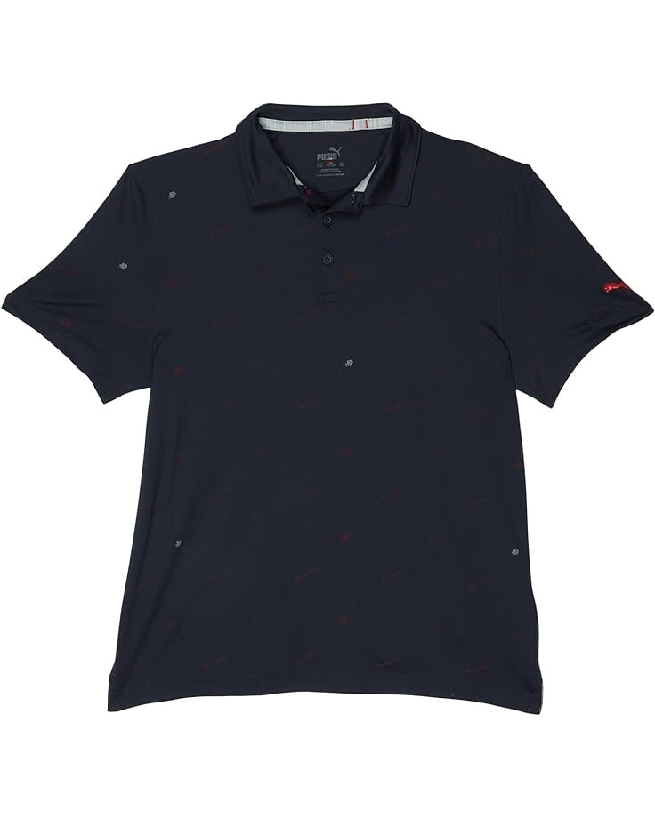 

Поло Puma Cloudspun Love Golf Polo, цвет Navy Blazer/Ski Patrol