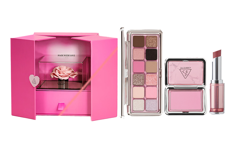 Консервированный цветок Timeless Box Limited Edition набор косметики тональная основа легко растушевывается натуральный 3CE — фото 4