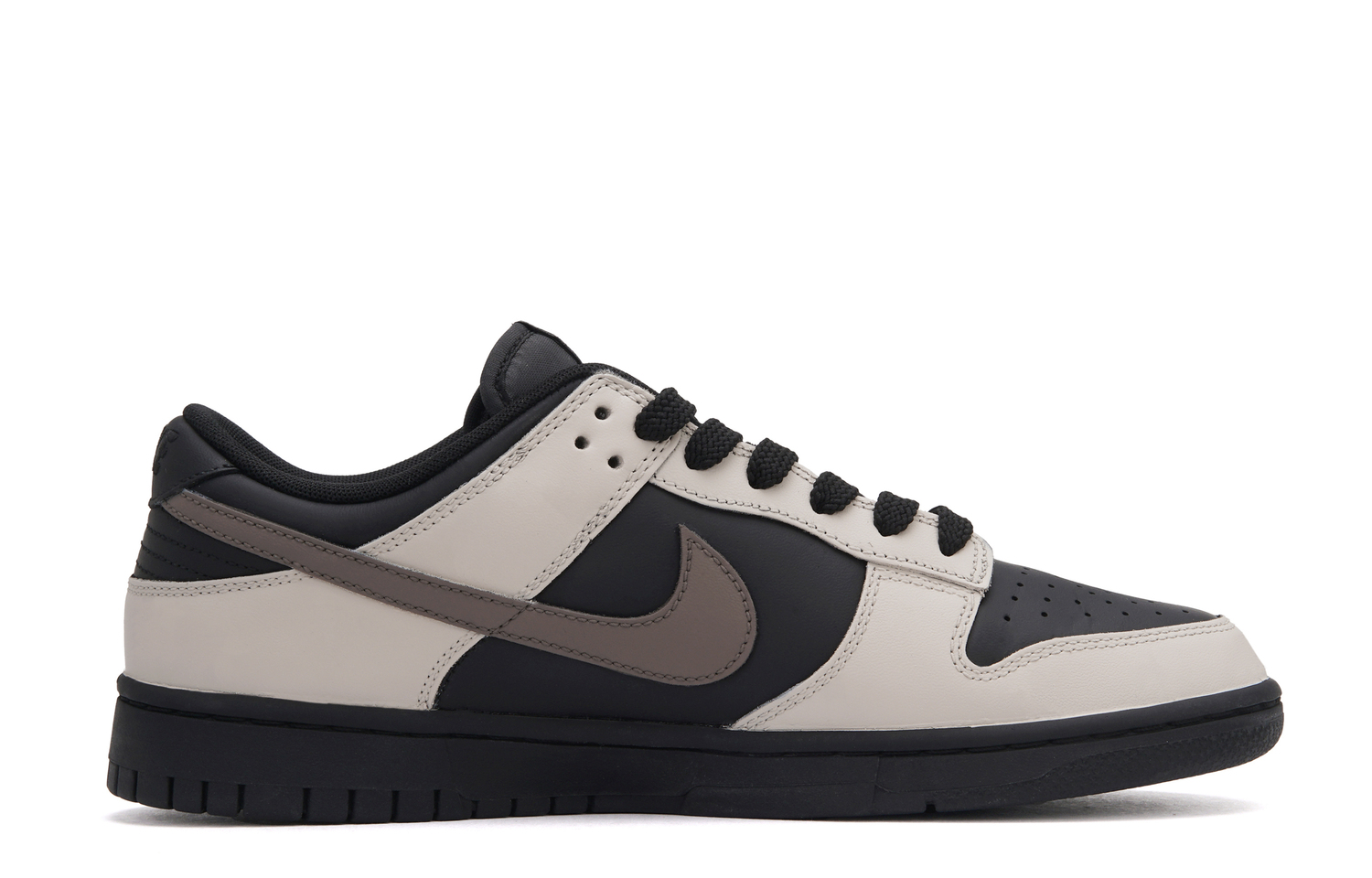 Кроссовки skateboard dunk beige khaki cc устойчивые к истиранию low top мужские black Nike, бежевый/коричневый/черный — фото 3