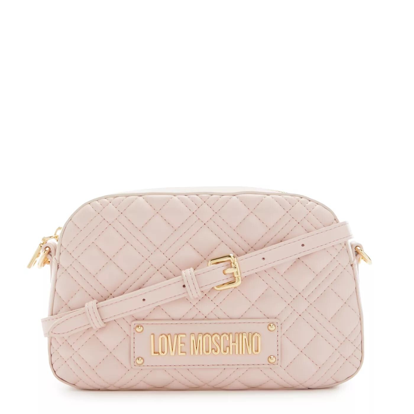 

Стеганая сумка женская сумка через плечо Love Moschino, розовый