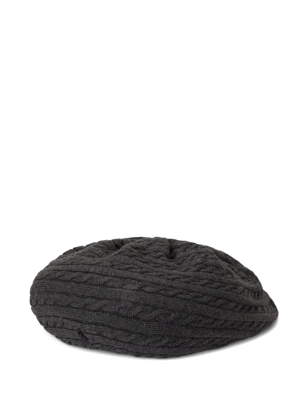 

Хлопковый берет с вышивкой в виде мини-каната Polo Ralph Lauren Kids, серый