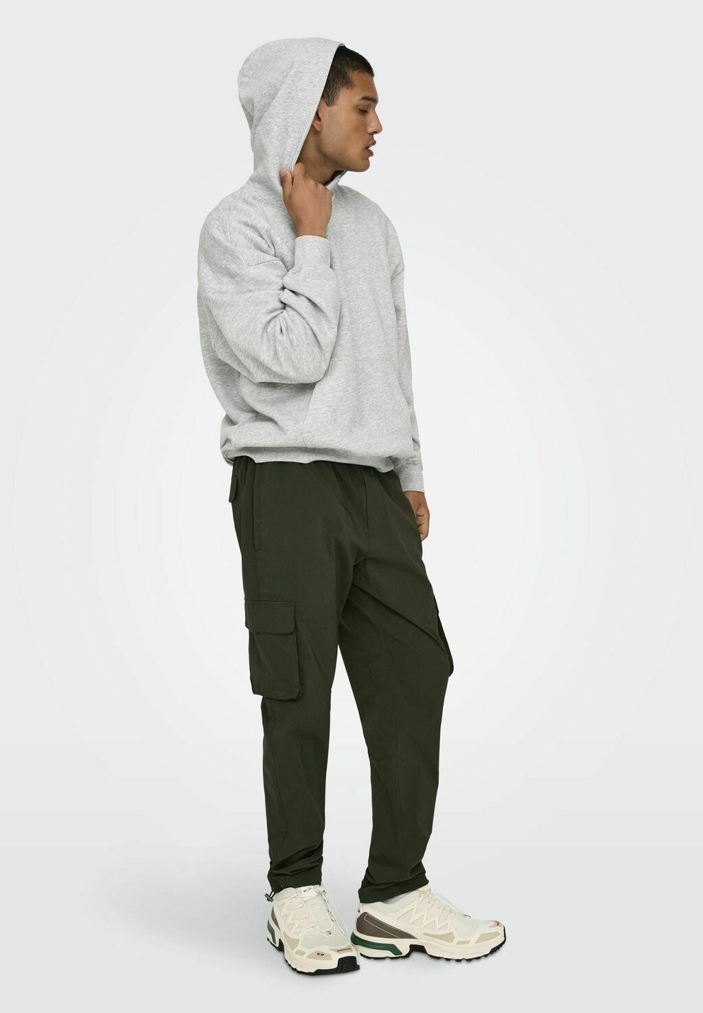 

Брюки карго ONSCOMMON Only & Sons, оливковый