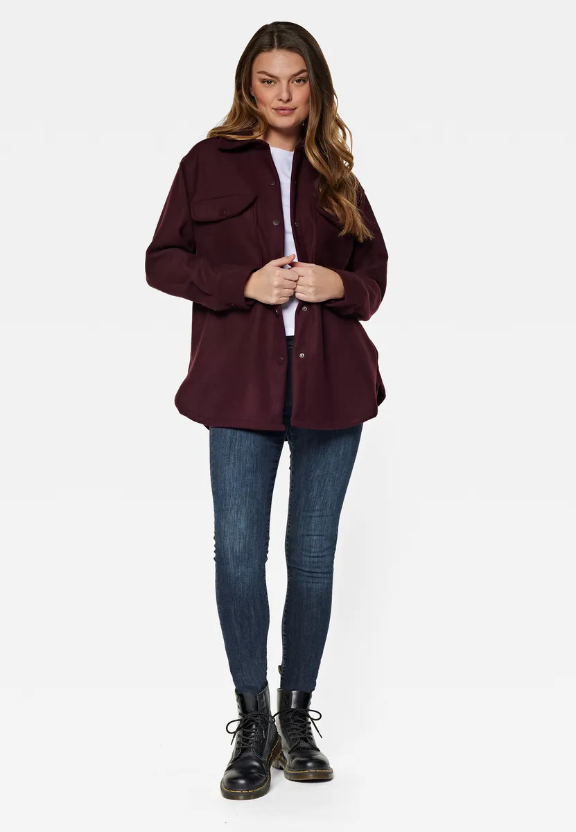 

Вельветовая куртка Mavi "OVERSHIRT", куртка-рубашка, цвет Huckleberry