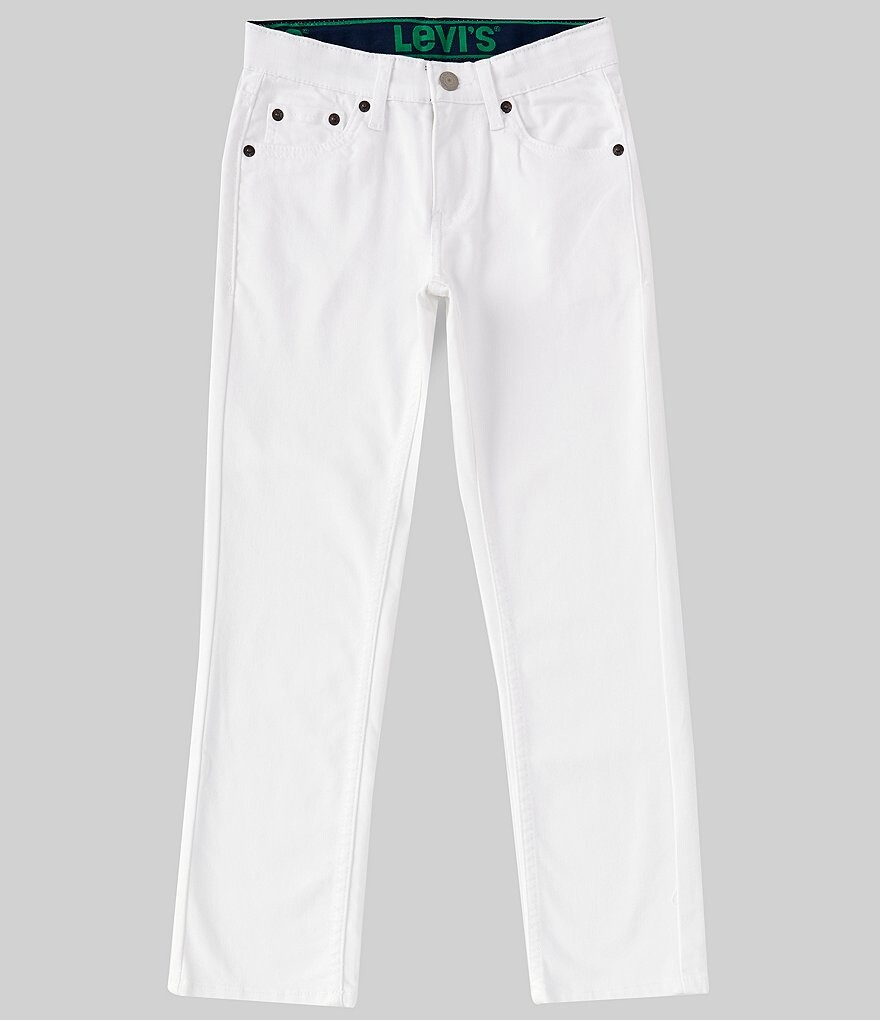 

Джинсы зауженного кроя Levi's Big Boys 8-20 511 Eco Performance, белый
