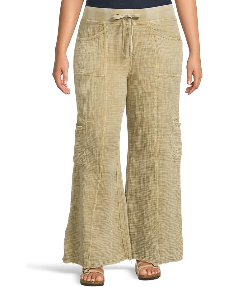 

Брюки XCVI Rizal Wide Leg, цвет Distress Wash Biscuit