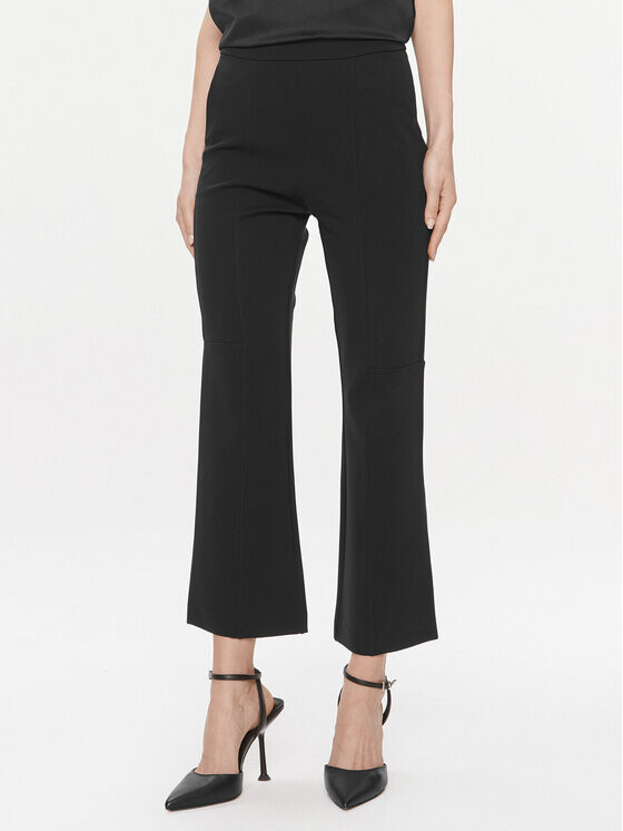

Тканевые брюки стандартного кроя Max Mara Leisure, черный