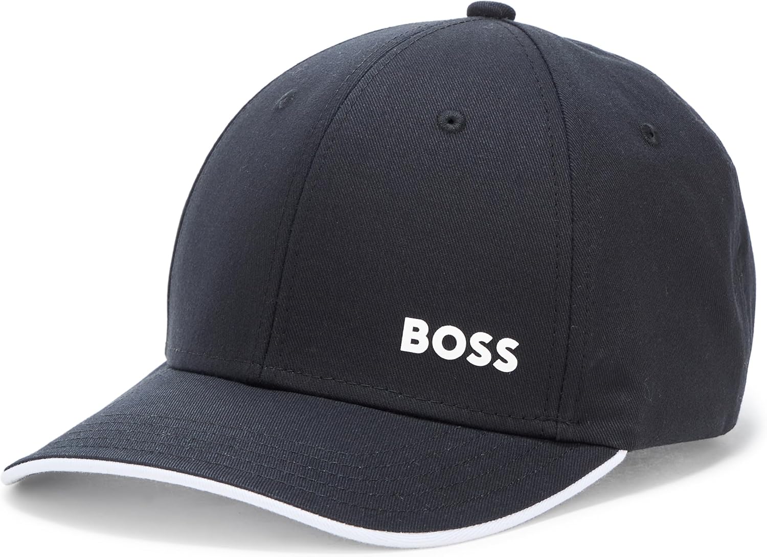 

Кепка мужская BOSS Bold Logo из хлопкового твила, Pitch Black
