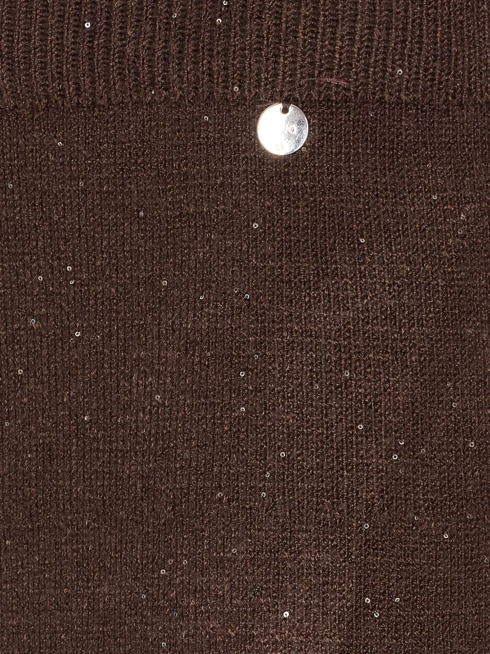 

Юбка миди, украшенная пайетками LIU JO, коричневый