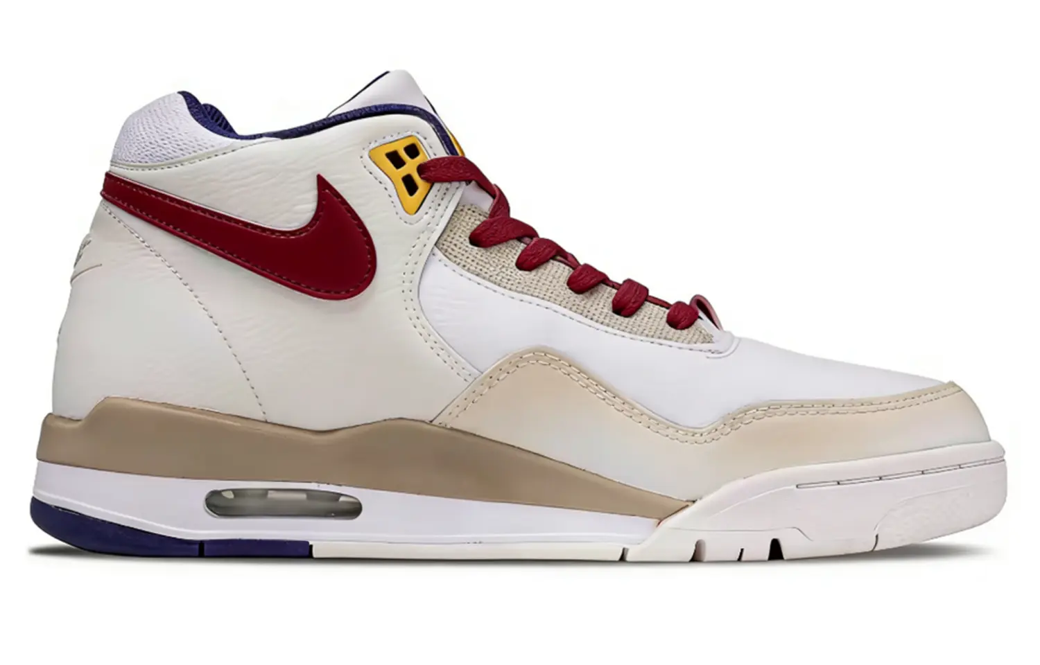 Nike Кроссовки баскетбольные Mid top Flight Legacy Red Horse Prosperity Slip Resistant мужские — фото 3