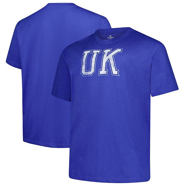 

Мужская футболка big & tall royal kentucky wildcats с винтажным логотипом Fanatics