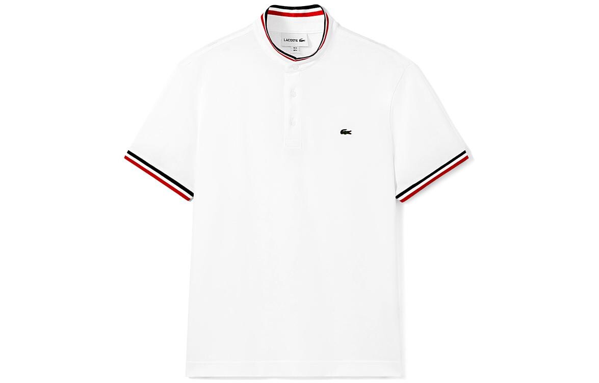 

Рубашка поло мужская белая Lacoste, белый