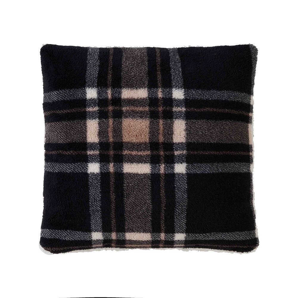 

Декоративная подушка Cuddl Duds Sherpa, черный