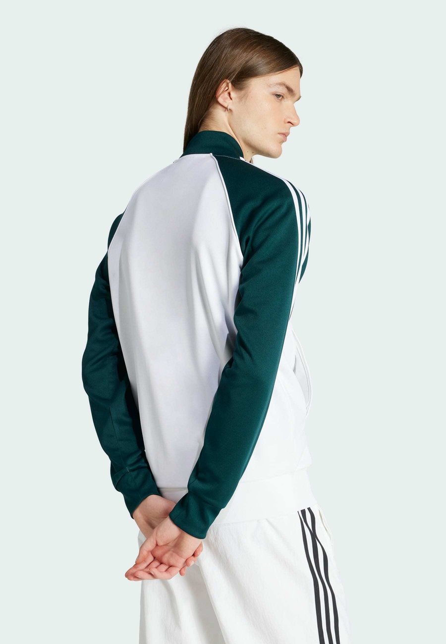 Куртка Adidas Originals Bomber Jacket, White Aurora Ivy White/White — фото 2