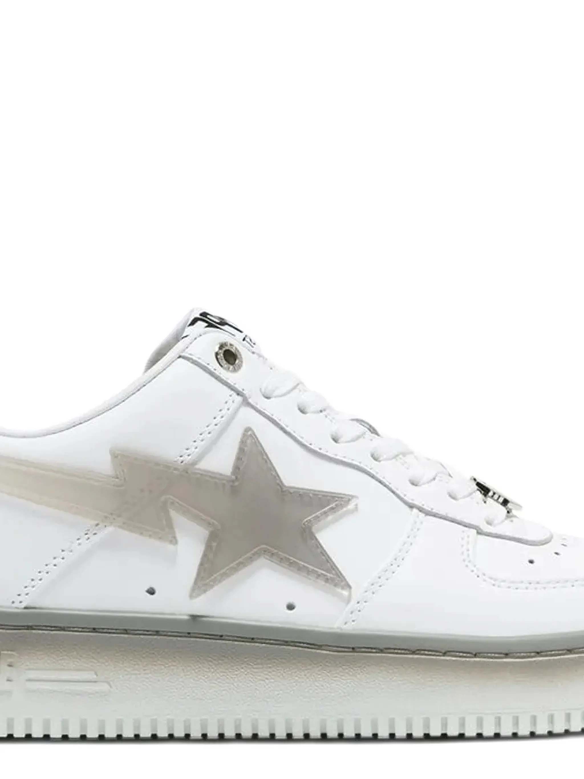 Кроссовки с аппликацией в виде звезды Bape Sta M1 A Bathing Ape, белый — фото 2