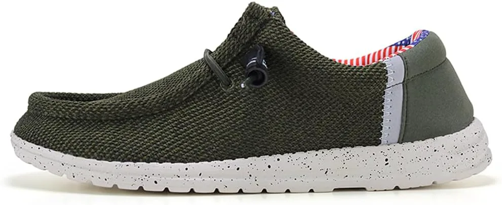 

Мужская повседневная обувь Мужские тканевые лоферы Abborora, зеленый