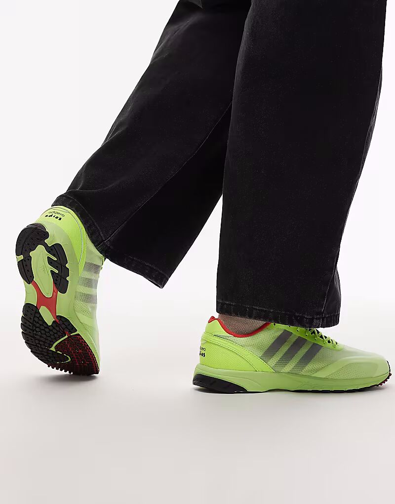 Кроссовки adidas Adios OG желтого и черного цветов Adidas Originals — фото 3