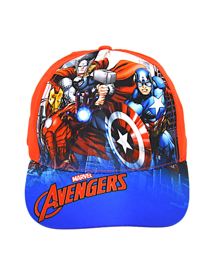 

Бейсболка Avengers, красный