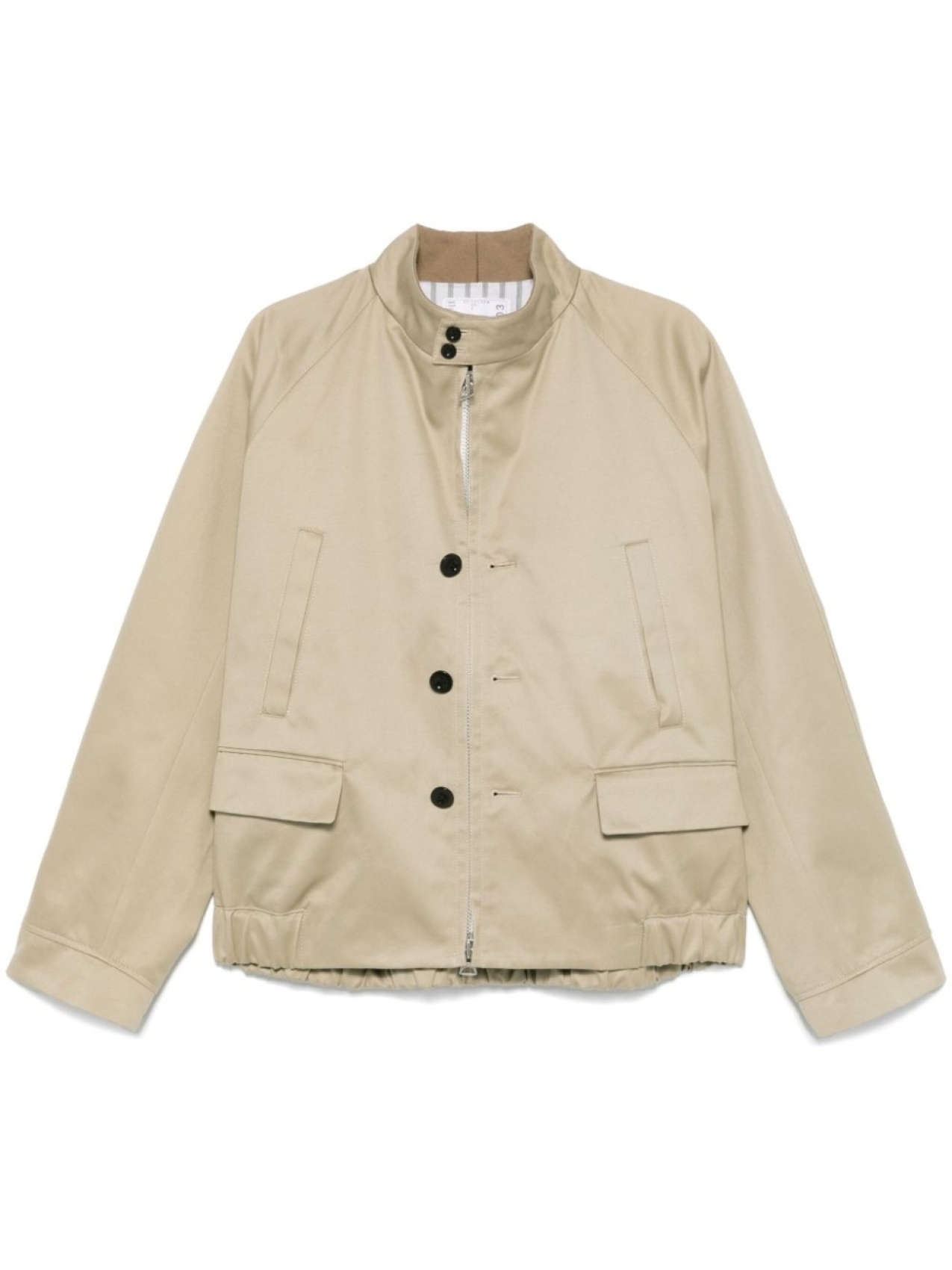

Sacai куртка чинос, нейтральный цвет