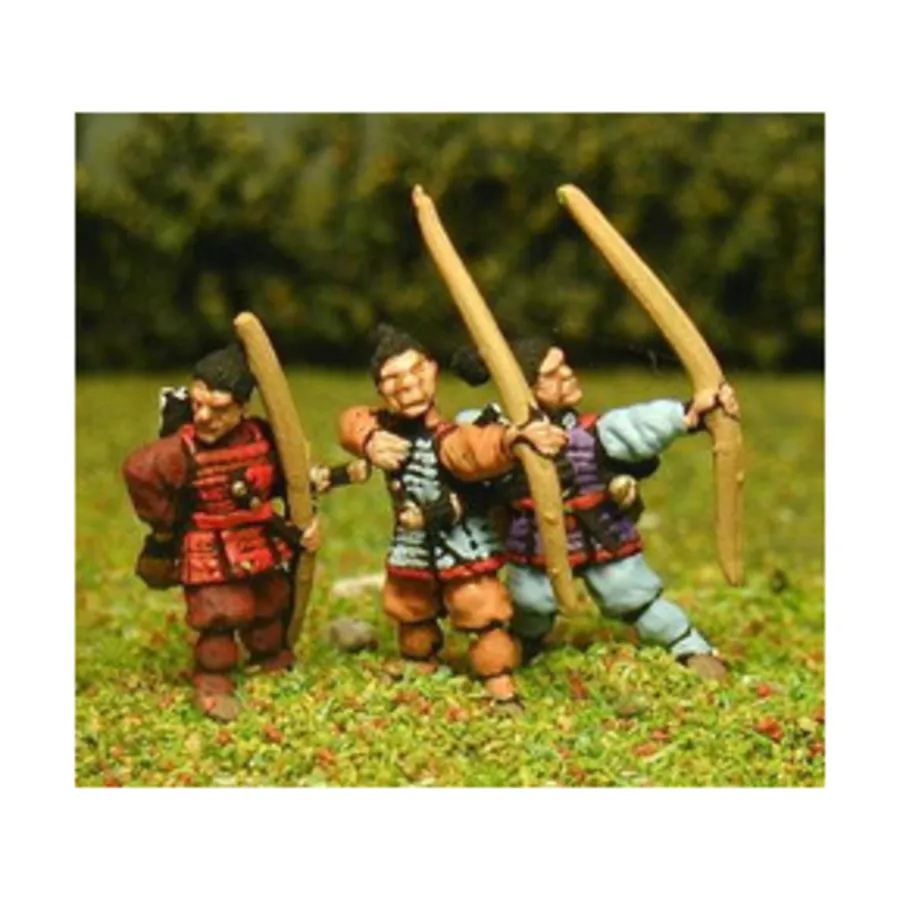 

Самураи-лучники низшего класса, Ancient Miniatures - Samurai (15mm)