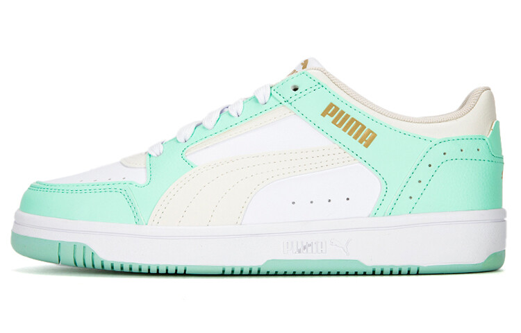 

Обувь для скейтбординга Puma REBOUND унисекс, Puma white - gray - mint green - gold