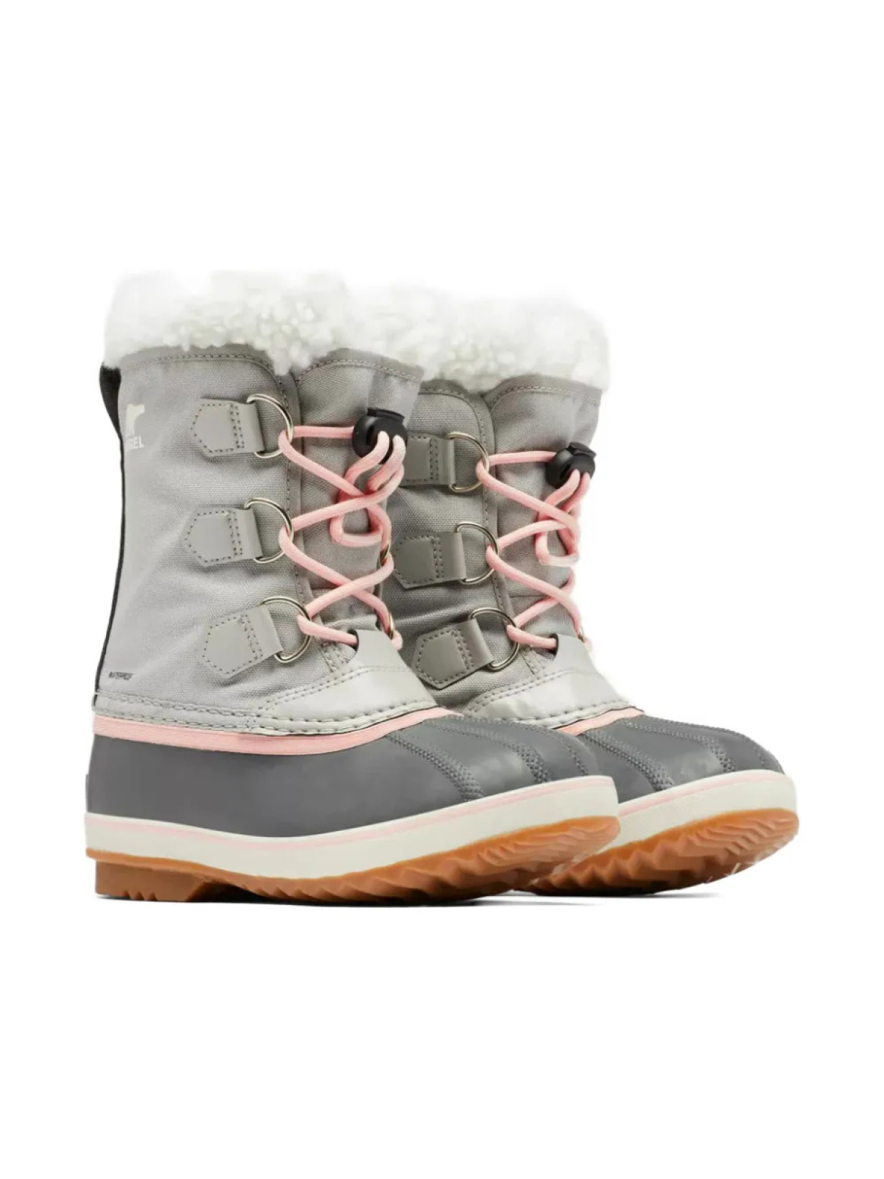 

Ботинки для снега Yoot Pac Nylon NY1962 со шнуровкой SOREL KIDS, серый