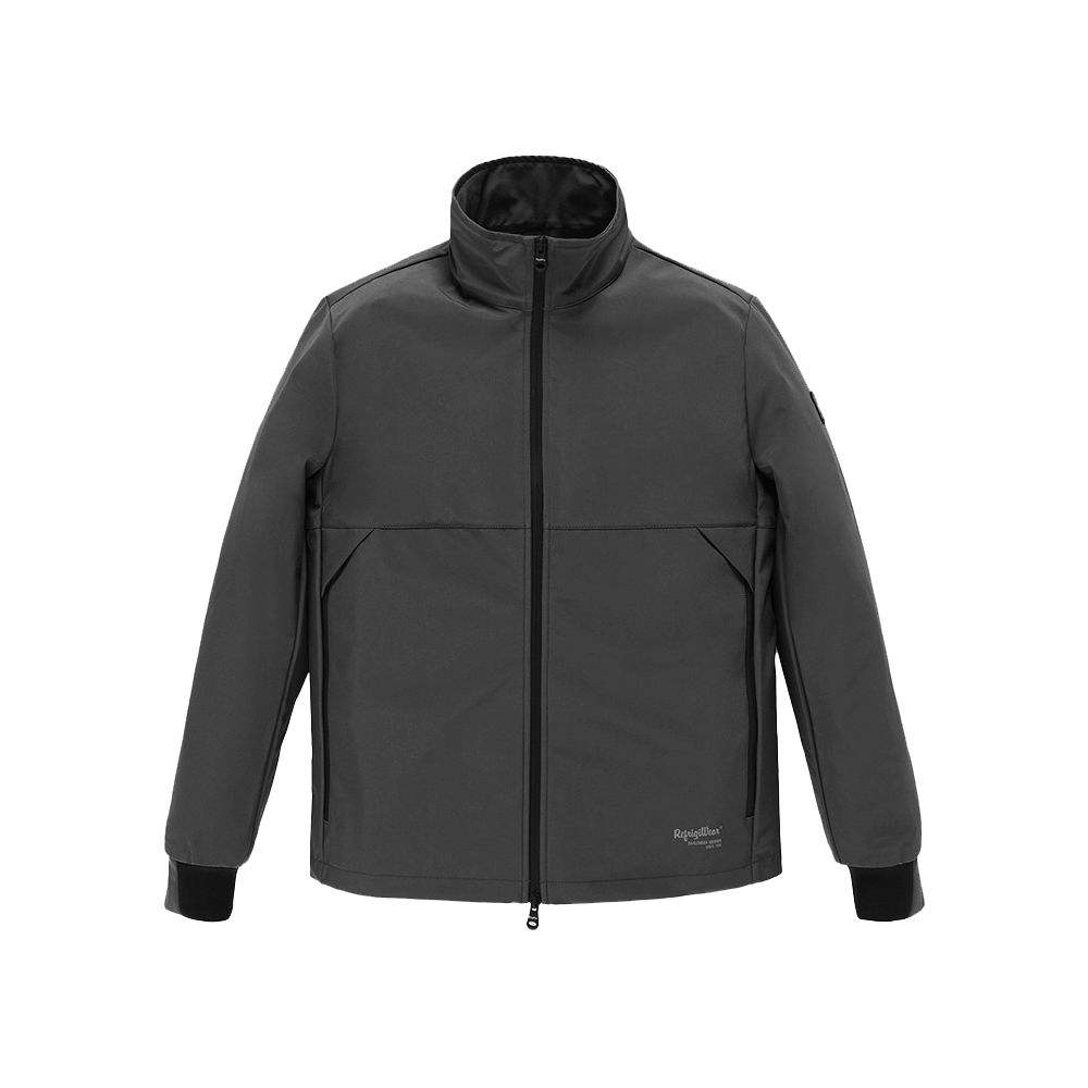 

Куртка из серого нейлона Refrigiwear